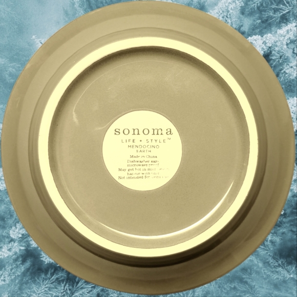 1 Vtg Soup/Cereal Bowl Mendocino Earth Sonoma Life + Style Earthenware - Picture 3 of 4